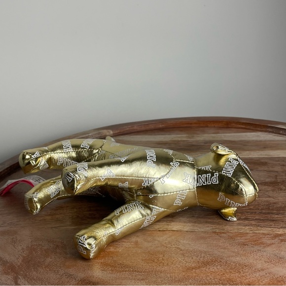 Victoria's Secret Pink Metallic Gold
Logo Mini Foil Dog - Picture 4 of 8